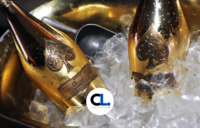 Champagne Caption