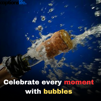 Champagne Caption