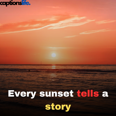 Sunset Caption