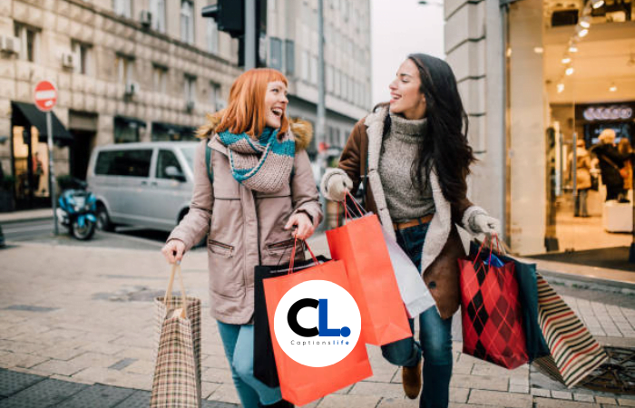 Shopping Caption