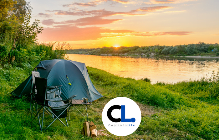 Camping Captions