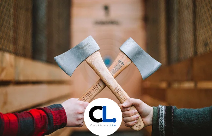 Axe-Throwing Captions