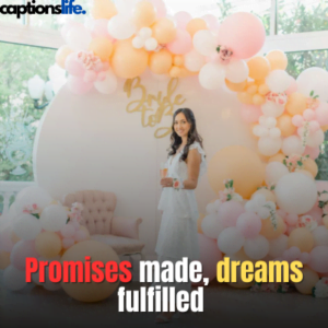 Bridal Shower Captions