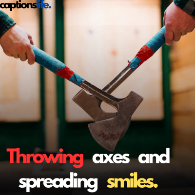 Axe-Throwing Captions