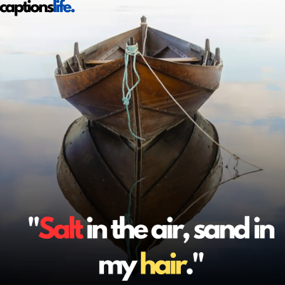 Boat caption