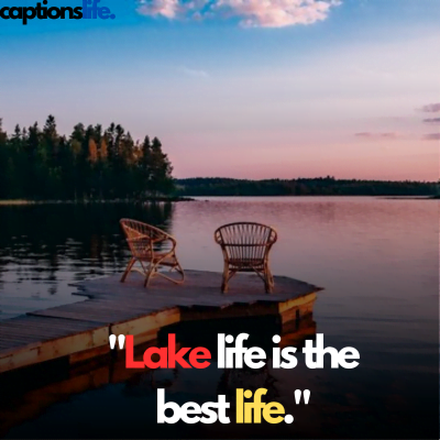 Lake caption