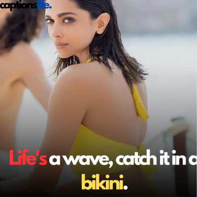 Bikini caption