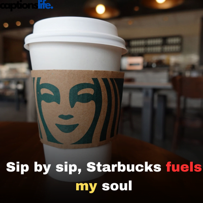 Starbucks Caption