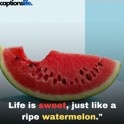 Watermelon Captions