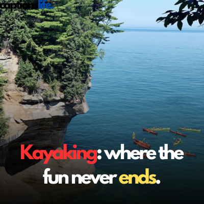 Kayaking Captions
