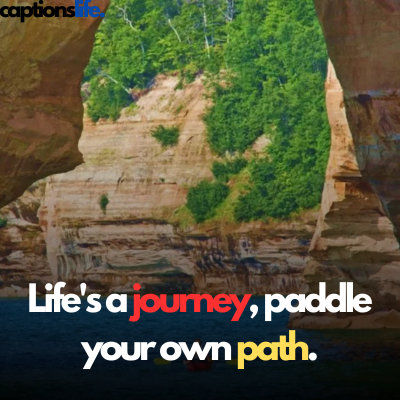 Kayaking Captions
