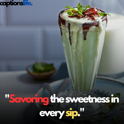 Milkshake Captions