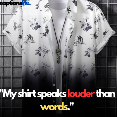 Shirt Captions