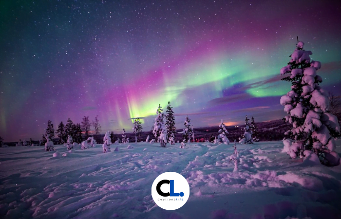 Northern Lights Captions