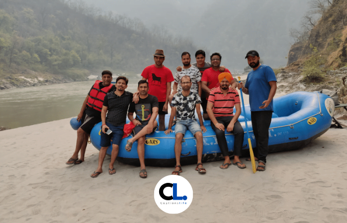 Rishikesh Trip Captions