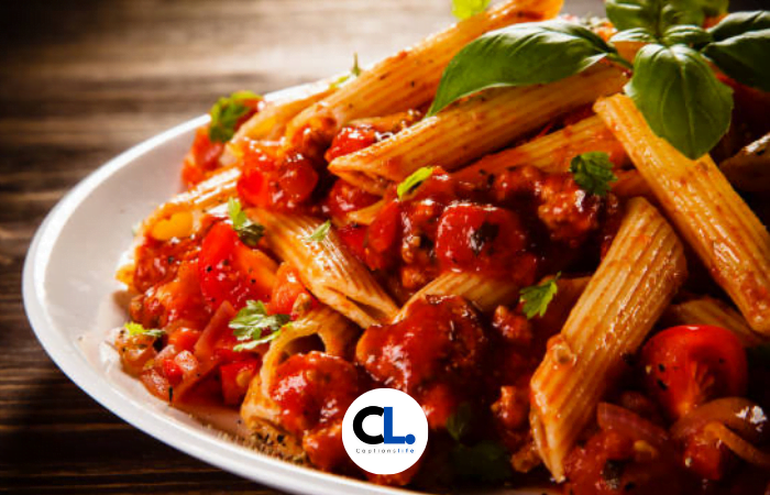 Pasta Captions