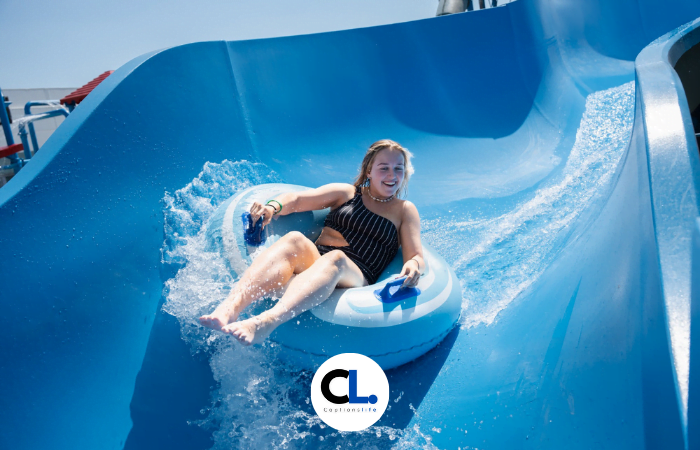 Water Park Captions
