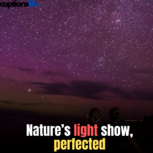 Northern Lights Captions