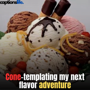 Ice Cream Captions